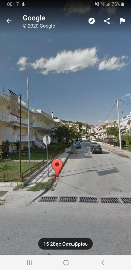 Néa Péramos Stathoris Deluxe Apartment מראה חיצוני תמונה